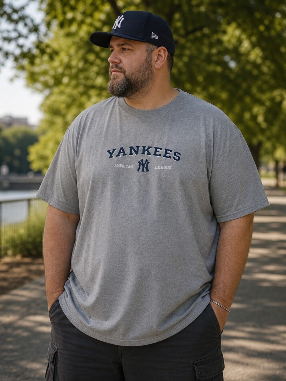 New York Yankees Graphic Tee Men’s Large – MLB American League Shirt